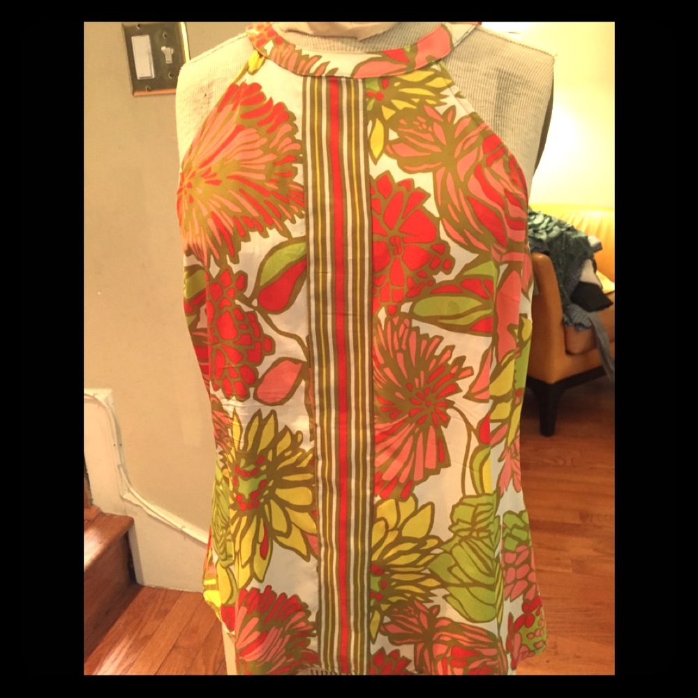 Printed Halter Top